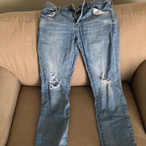 MENS AE EXTREME FLEX SLIM STRAIGHT JEANS